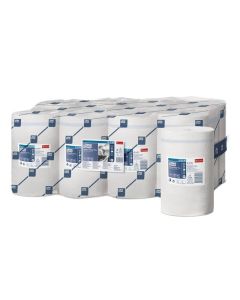 Tork Wiping Paper Plus Mini Centrefeed Roll White [Pack of 12]