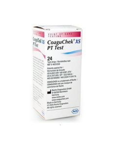 CoaguChek  XS PT Test Strips [Pack of 24] 