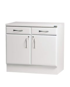 ﻿100cm Drawerline Cabinet - White Finish 