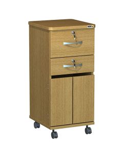 Axis Bedside Cabinet Sun-BLS1/WHT/KA [Pack of 1]