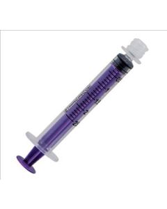 Enteral ISOSAF Home 2 - ENFIT SYRINGE SINGLE USE , CONCENTRIC WINGED 2.5ML [PACK OF 100] 