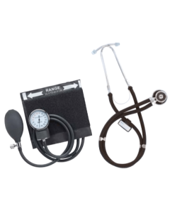 Emerald Sphygmo & Sprague Stethoscope Set (Black)