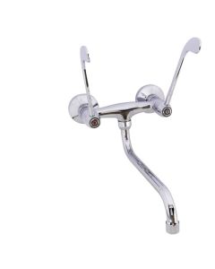 Hart Ultra Reach Wall Sink Tap - 360mm Reach [Pack of 1]