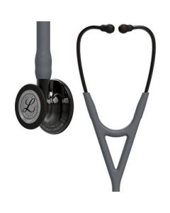 3M Littmann Cardiology IV Diagnostic Stethoscope, Grey Tubing, Smoke Chestpiece, Smoke Stem [Pack of 1]