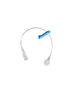 158 cm (62") Smallbore Extension Set with Anti-Siphon Valve, MicroClave®, BCV, and Luer Lock [Pack of 50]