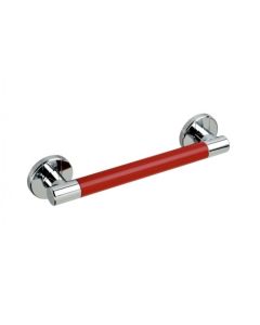 Ponte Giulio Prestigio Chrome/Cherry Red Grab Bar - 53.7cm [Pack of 1]