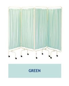 Plastic Screen Curtains - Green