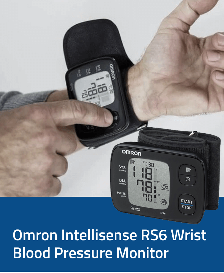 Omron Intellisense RS6 Wrist Blood Pressure Monitor